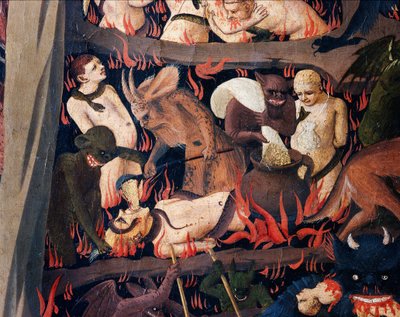 Het Laatste Oordeel: Hel door Fra  Angelico