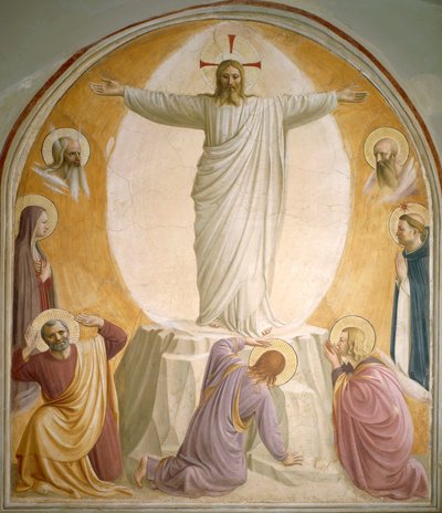Transfiguratie door Fra  Angelico