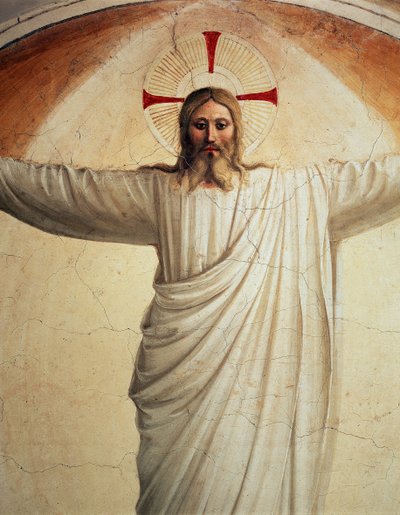 De transfiguratie van Christus door Fra Angelico