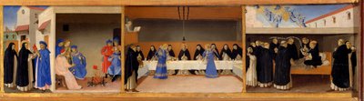 Het leven van Sint Dominica door Fra Angelico