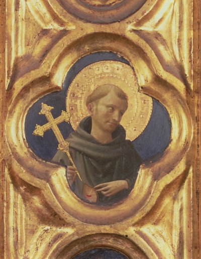 Santa Trinita Altaarstuk (detail) door Fra Angelico