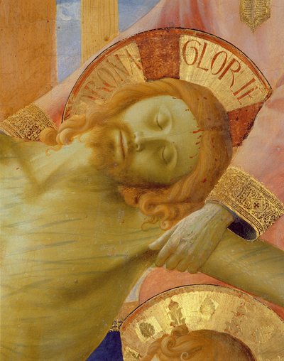 Santa Trinita Altaarstuk (detail) door Fra Angelico