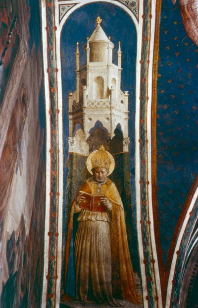 Sint Ambrosius door Fra Angelico