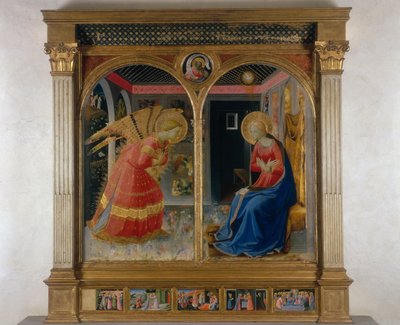 De Annunciatie, c.1432 door Fra Angelico