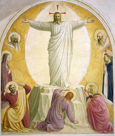 De Transfiguratie van Jezus door Fra Angelico