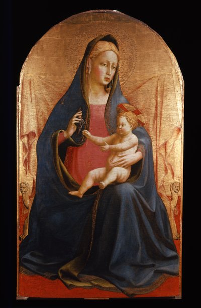 Maagd en Kind door Fra Angelico