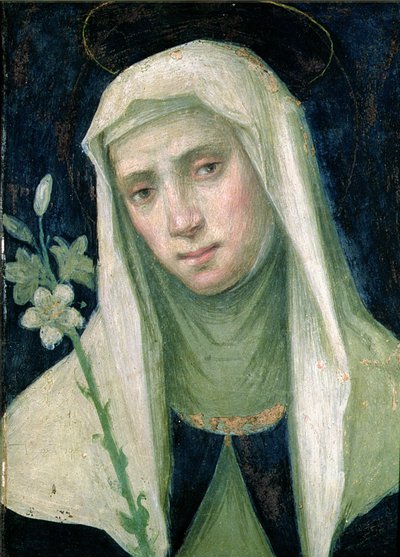 St. Catharina van Siena (1347-80) door Fra Bartolommeo