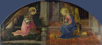 De annunciatie door Fra Filippo Lippi