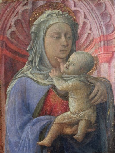 Madonna en kind, ca. 1430 door Fra Filippo Lippi