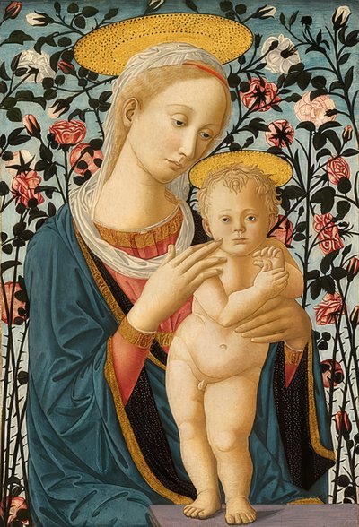 Madonna en kind, ca. 1470 door Fra Filippo Lippi