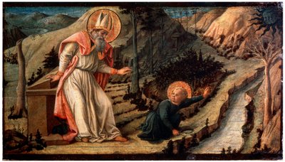 De Visie van Sint-Augustinus door Fra Filippo Lippi