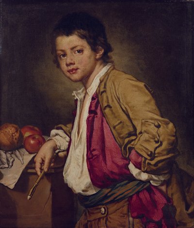 Italiaans: Portret van een jonge schilder door Fra Galgario