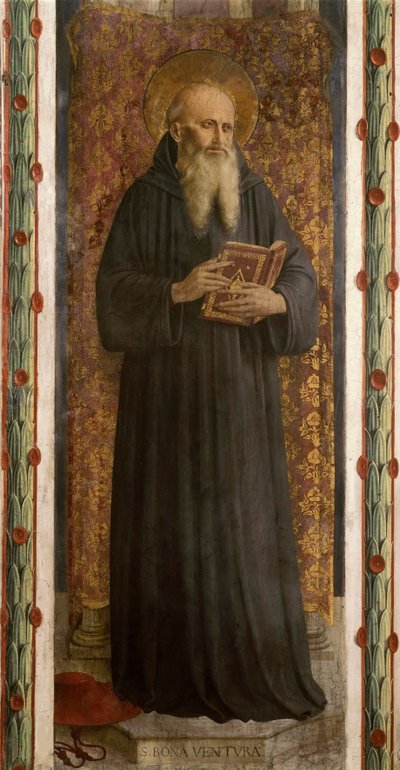 Sint Bonaventura, ca. 1448 door Fra Giovanni Angelico da Fiesole