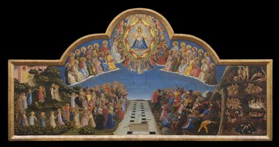 Het Laatste Oordeel, ca. 1432 door Fra Giovanni Angelico da Fiesole