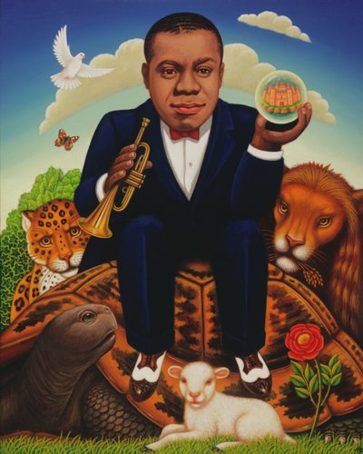 Het is een prachtige wereld (Louis Armstrong) door Frances Broomfield
