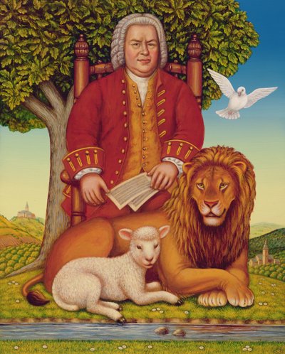 J.S. Bachs (1685-1750) Vredig Koninkrijk door Frances Broomfield