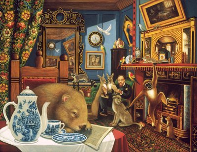 Rossettis Menagerie door Frances Broomfield