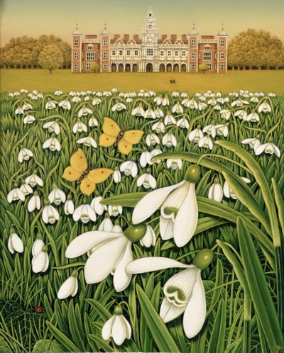 Sneeuwklokjesdag, Hatfield House door Frances Broomfield