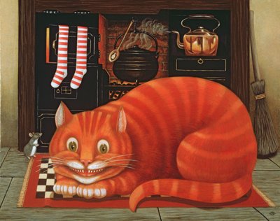 De Cheshire Kat door Frances Broomfield