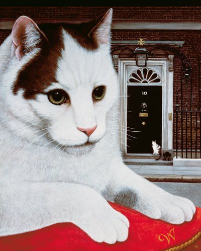 Wilberforce, de Nummer 10 Kat door Frances Broomfield