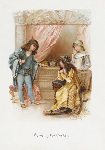 Het kiezen van de kist door Frances Brundage