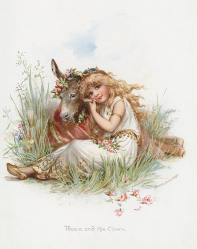 Titania en de Clown door Frances Brundage