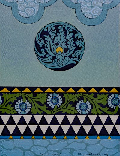 Blauwe maan door Frances Ferdinands