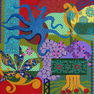 Octopusoog door Frances Ferdinands