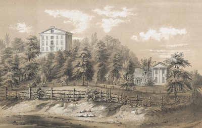 Richmond Seminary, Staten Island, N.Y. door Frances Flora Bond Palmer