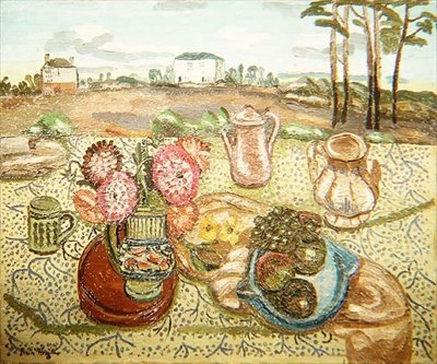 Een Landelijk Venster, c.1929-31 door Frances Hodgkins