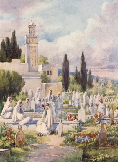 Vrijdag op de Begraafplaats, Algiers door Frances Nesbitt