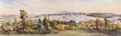 Tunis vanaf de Belvedere door Frances Nesbitt