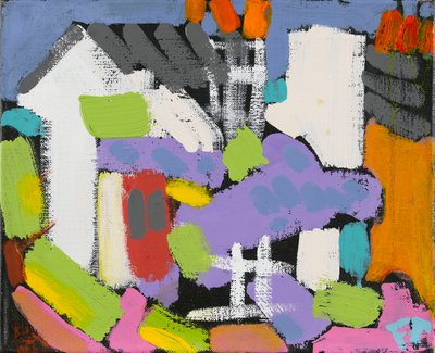 Blauweregen, 2010 door Frances Treanor