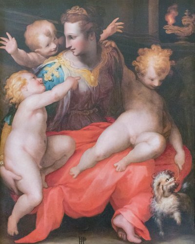 Allegorische figuur door Francesco (1544 97) Morandini