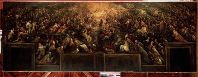 Het Paradijs (De opstanding van de rechtvaardigen) door Francesco Bassano