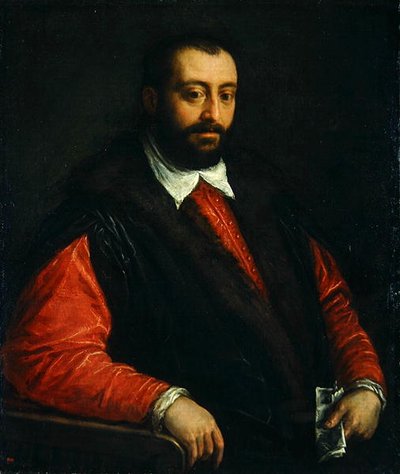 Portret van een Man door Francesco Bassano