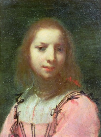 Portret van een jonge vrouw, c.1640 door Francesco (attr. to) Furini