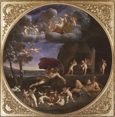 Element van Vuur door Francesco Albani