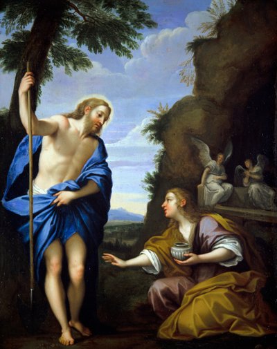 Noli me tangere door Francesco Albani