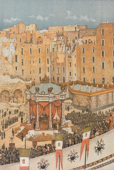 Renovatie van Piazza del Porto (Havenplein) in Napels door Francesco Aversano