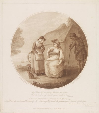Auld Robin Gray door Francesco Bartolozzi