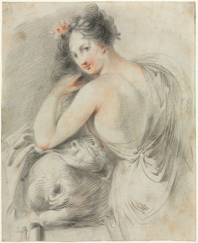 Bacchante door Francesco Bartolozzi