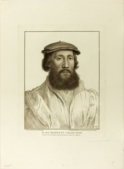 Charles Brandon, Hertog van Suffolk door Francesco Bartolozzi