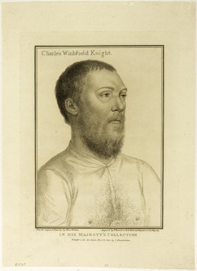 Charles Wingfield door Francesco Bartolozzi
