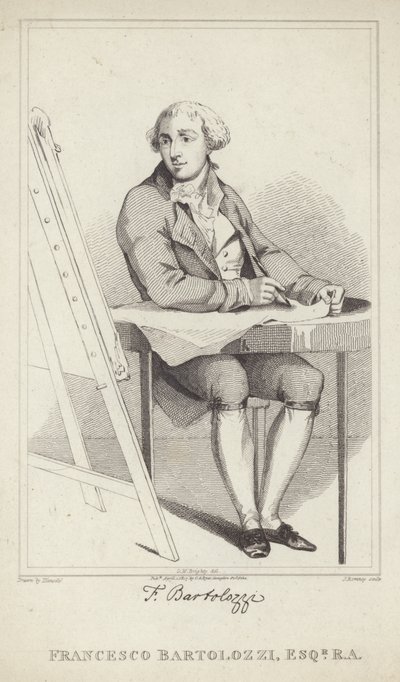 Francesco Bartolozzi door Francesco Bartolozzi