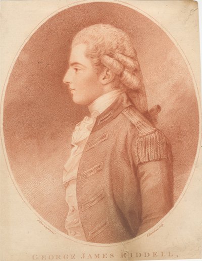 George James Riddell door Francesco Bartolozzi