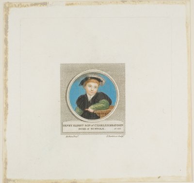 Henry Brandon door Francesco Bartolozzi