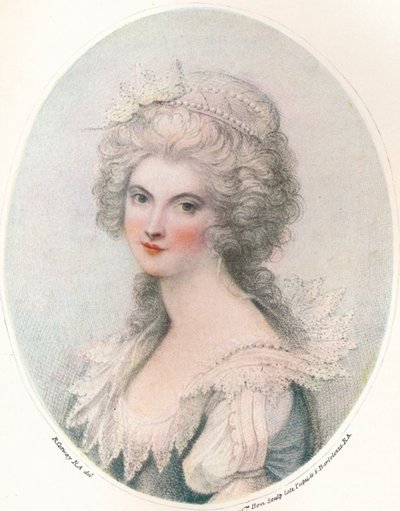 Eerbare Dame Sinclair, c18e eeuw, 1916 door Francesco Bartolozzi