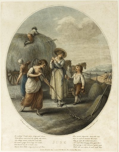 Juni door Francesco Bartolozzi