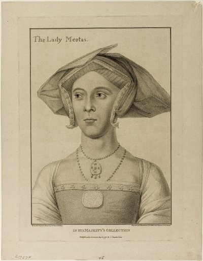 Lady Meutas door Francesco Bartolozzi